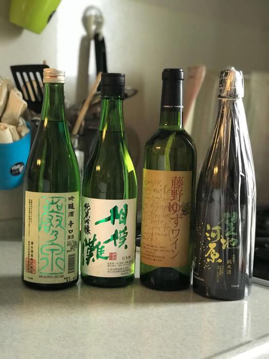 相模原市の地酒・ワイン4点セット